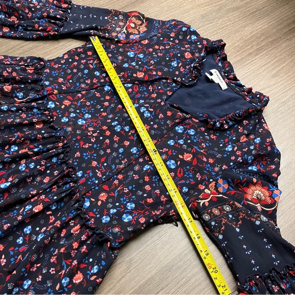 Glamorous Sugar, Sugar Navy Blue Disty Pint Swing Dress - Picture 9 of 12